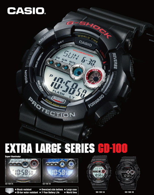 G shock clearance gd 100 sc