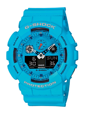 G-Shock: GA-100RS-2A Watch Detail