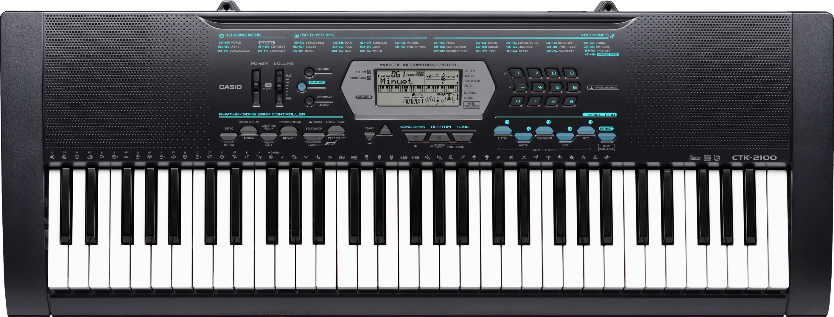 piano ctk 2100