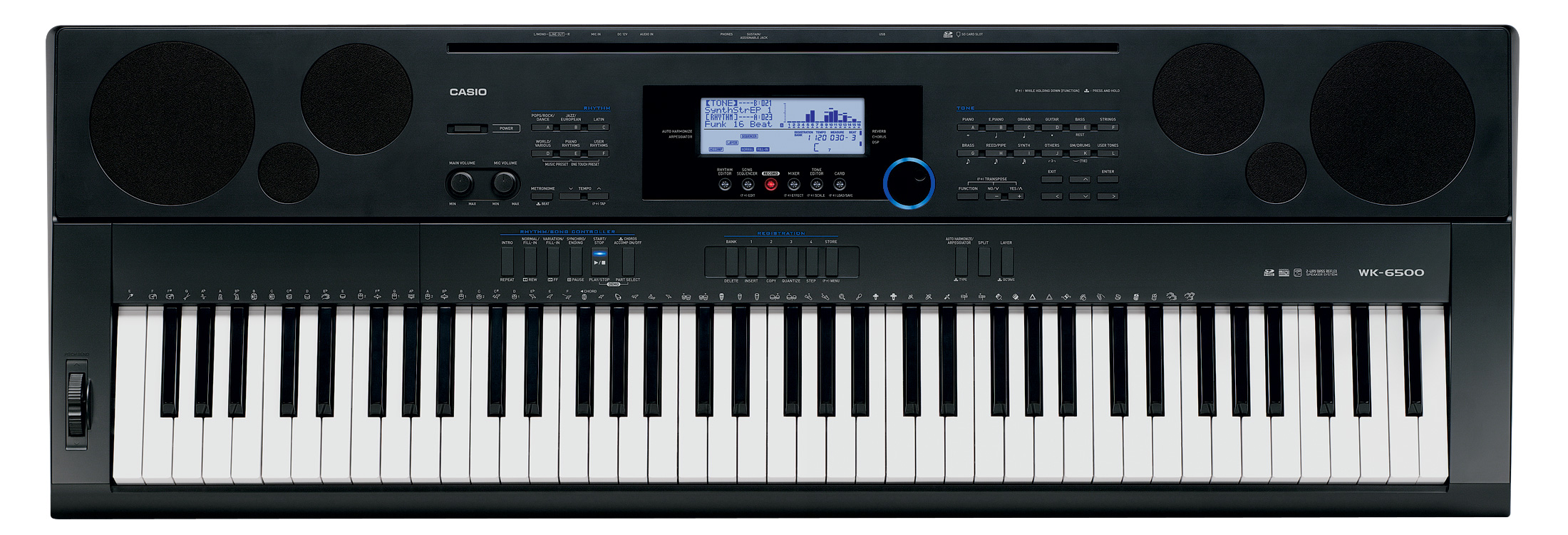 WK 6500 High Grade Keyboards Electronic Musical Instruments CASIO