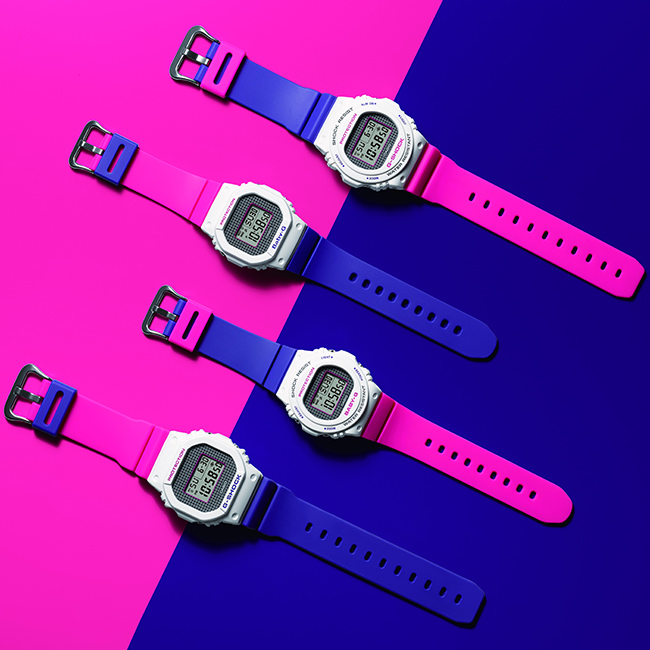 G-Shock: Purple-Pink Throwback 1990s Watch Series