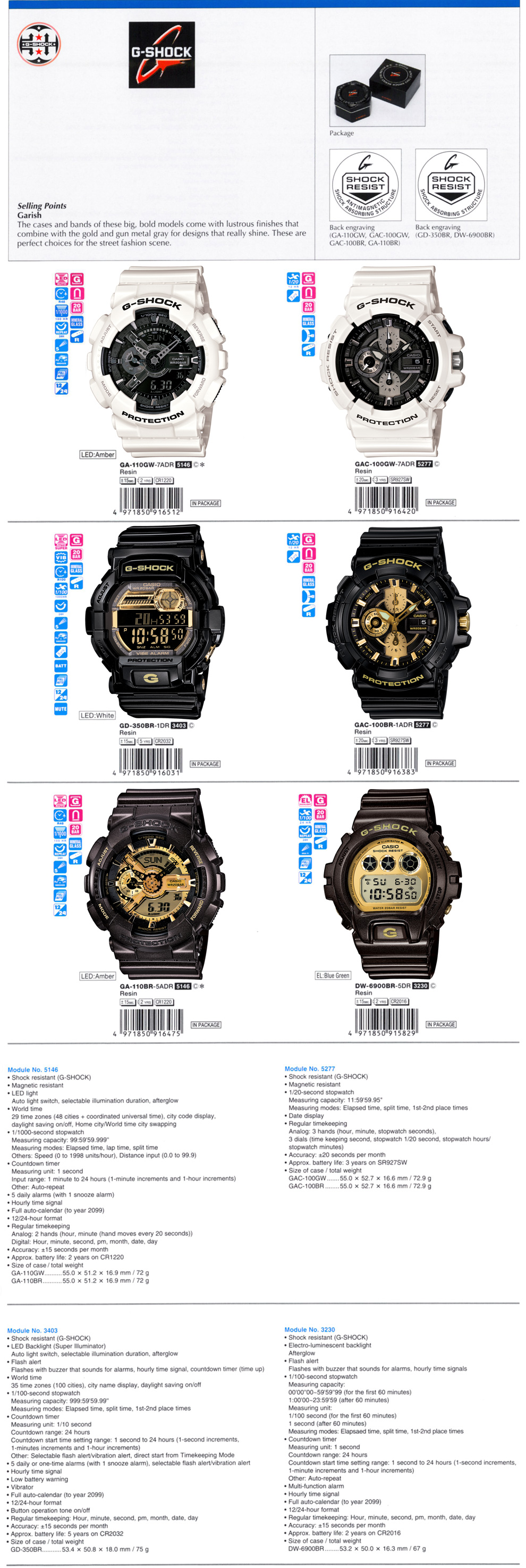 G shock sale gac 100br